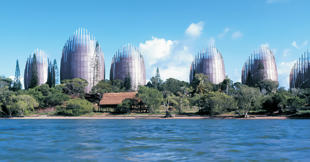 Centro Cultural Jean Marie Tjibaou de Renzo Piano